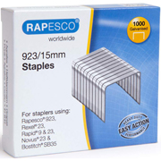 RAPESCO GRAPAS 923/15mm 75-115H 1.000-PACK 1239